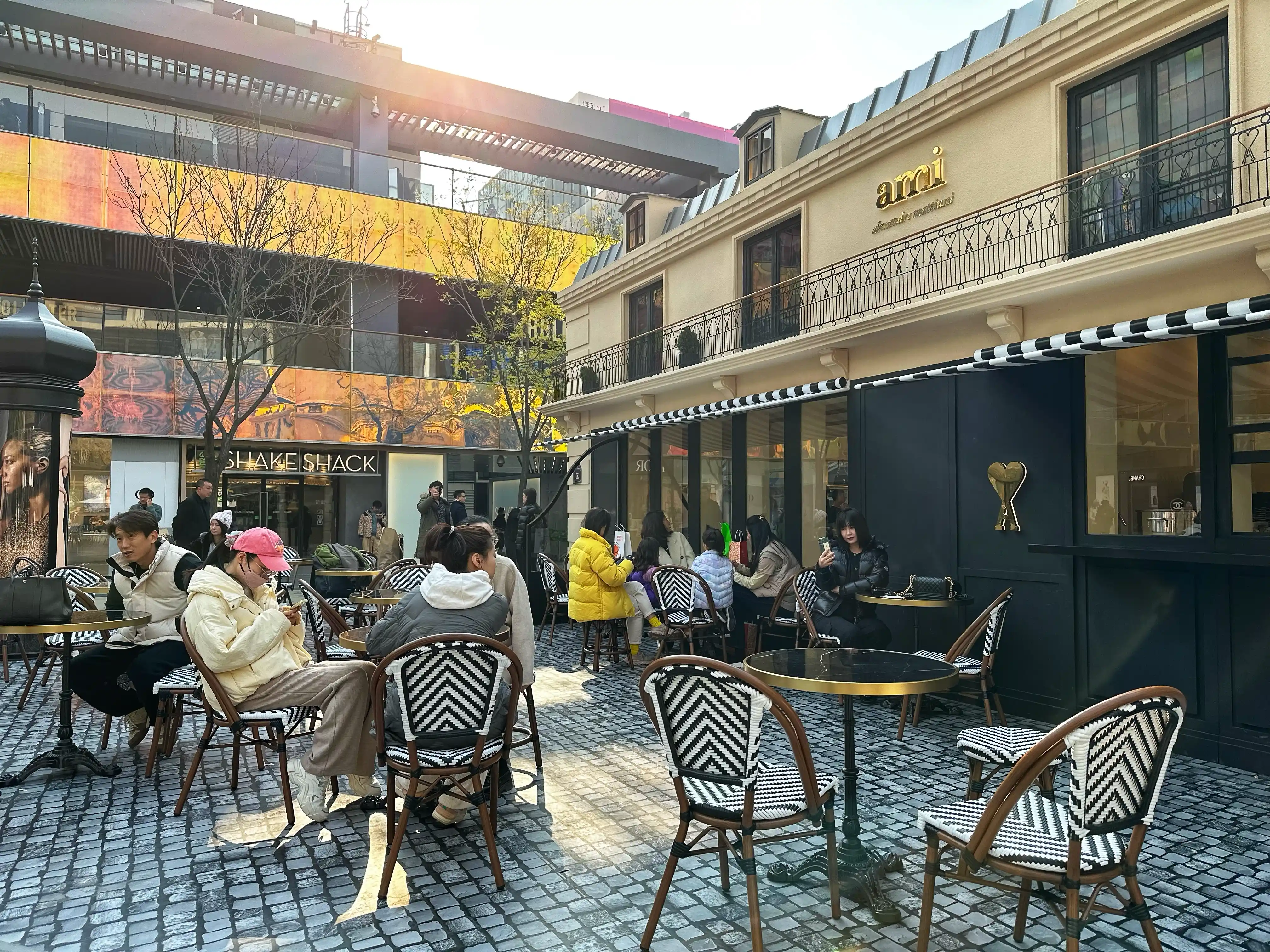 Ami Paris coffe in Beijing
